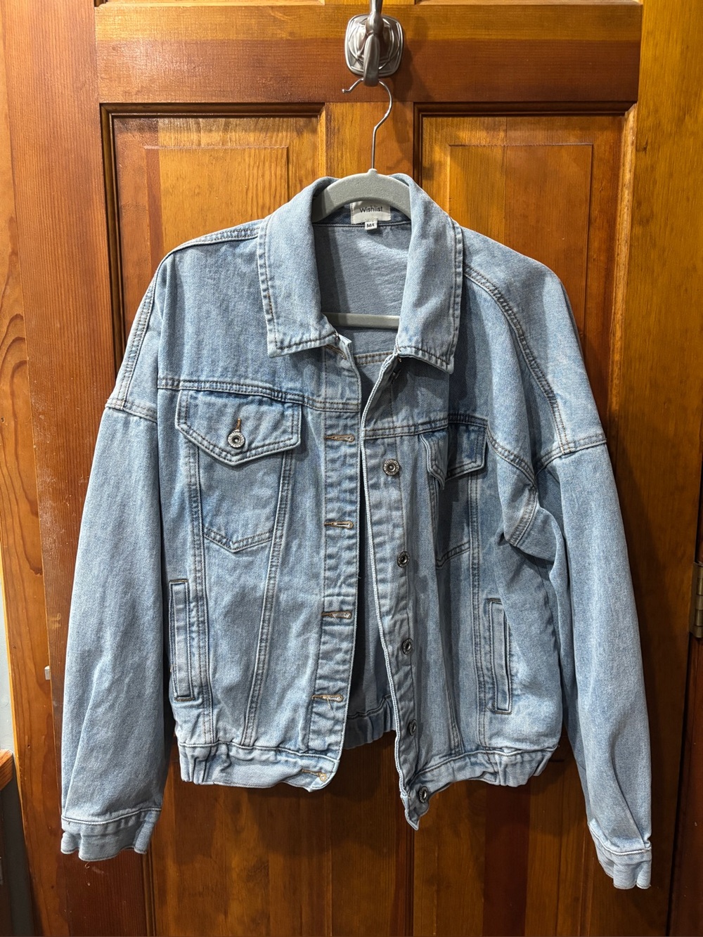 Wishlist Light Blue Washed Denim Jacket